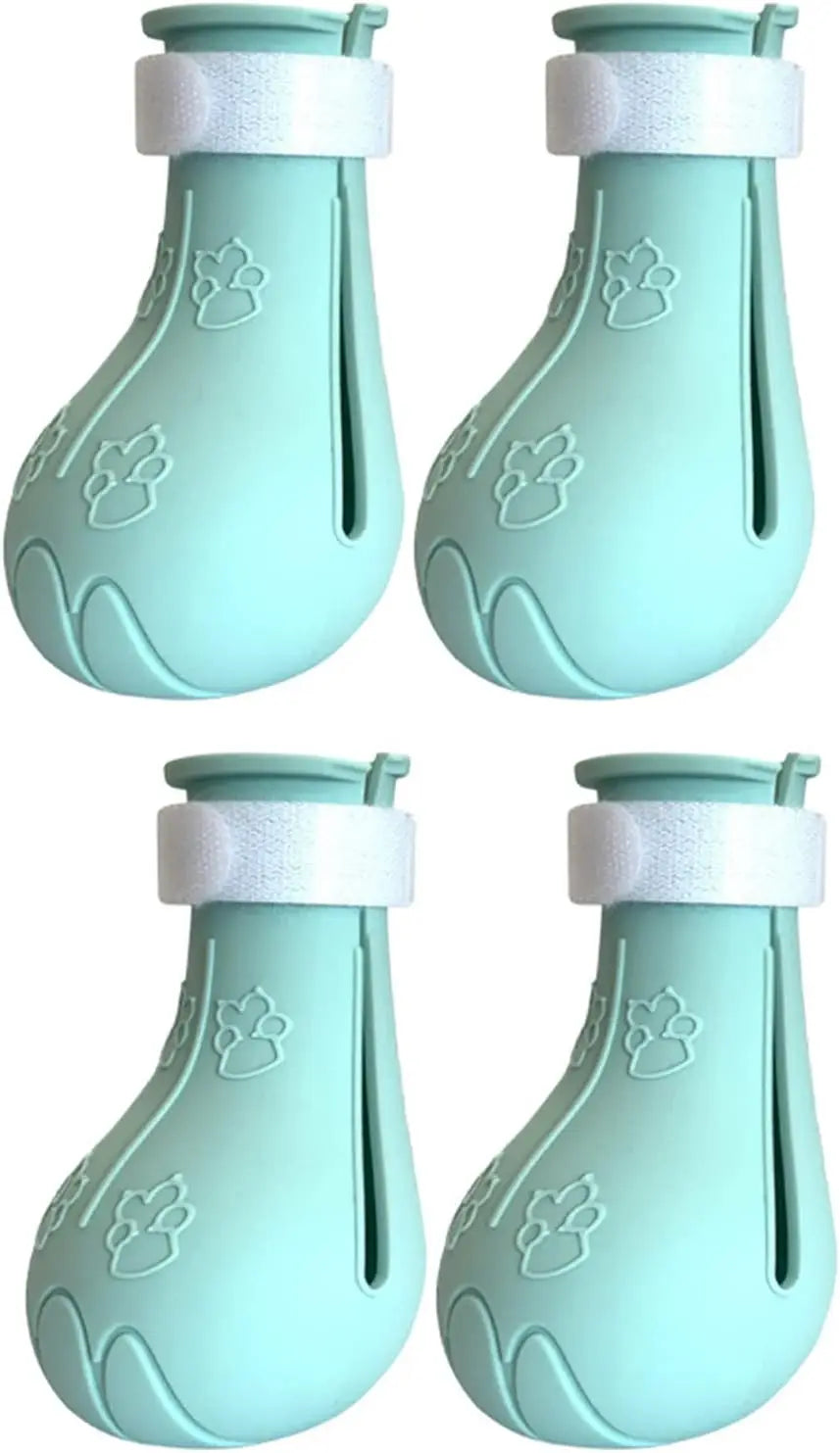 Cat Grooming Boots - Adjustable Silicone Paw Protectors for Safe Bathing and Nail Trimming