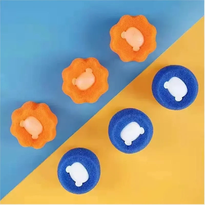 Pet Hair Remover Laundry Balls - Reusable Fur Catcher for Washing Machines (1-5 Pack)