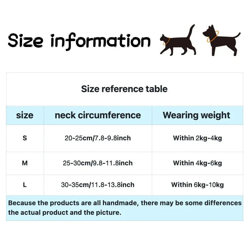 Handmade Crochet Cat Collar – Cotton Flower Bib Bandana