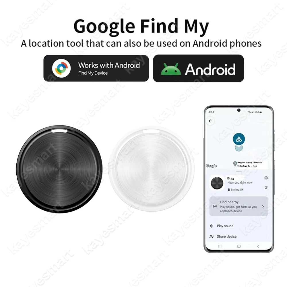 Cat Tracking Tag for Android – Bluetooth Pet Locator with Google Find My Device