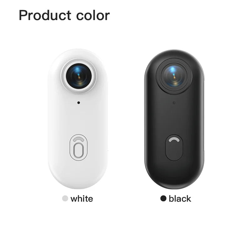 4K Ultra-Compact WiFi Action Camera - Thumb-Sized Wireless Recording Device for Pet Monitoring & Family Adventures