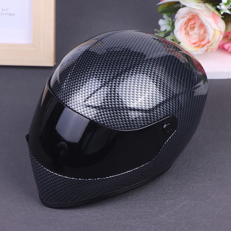 Cat Safety Helmet - Mini Motorcycle Style Pet Photo Prop & Protective Headwear