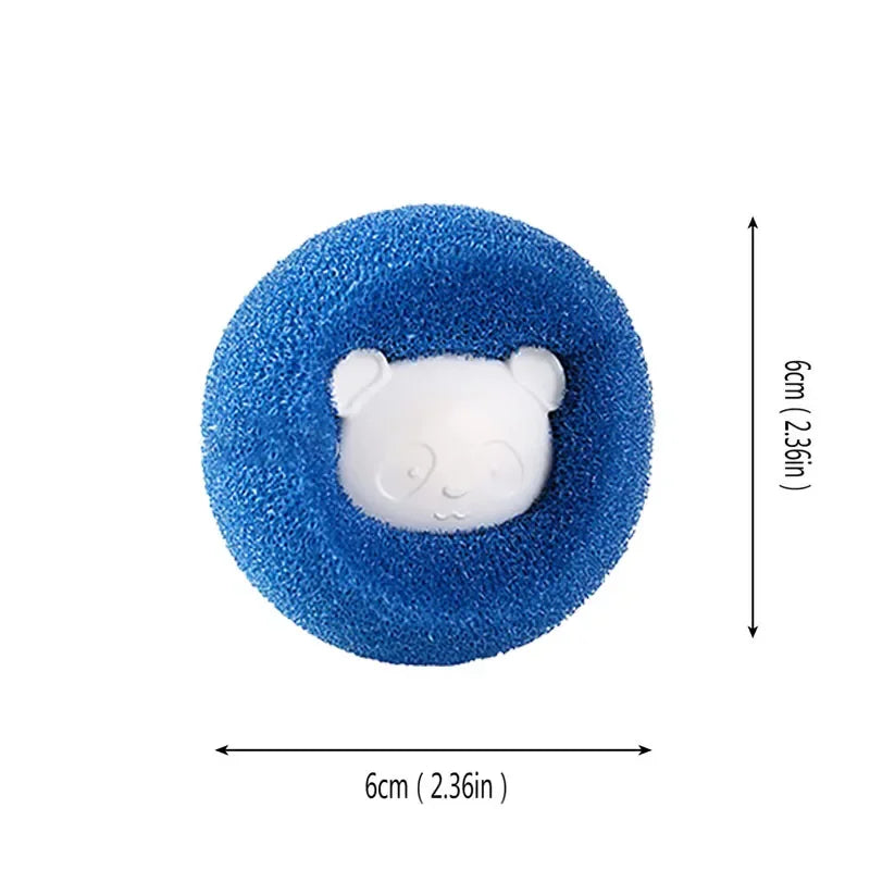 Pet Hair Remover Laundry Balls - Reusable Fur Catcher for Washing Machines (1-5 Pack)