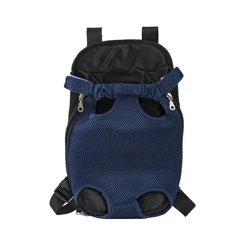 Cat Carrier Backpack - Breathable Front & Back Pet Rucksack for Outdoor Travel and Adventures