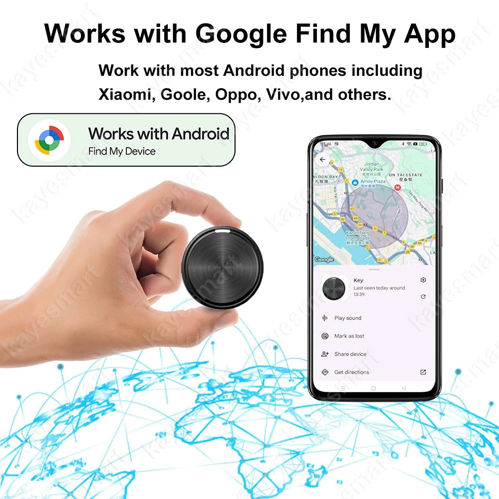 Cat Tracking Tag for Android – Bluetooth Pet Locator with Google Find My Device