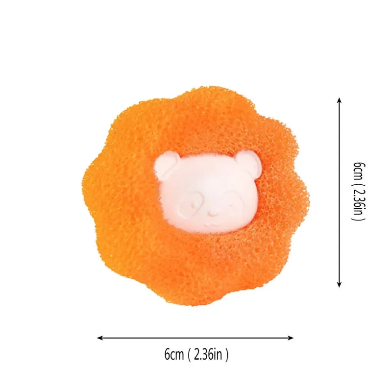 Pet Hair Remover Laundry Balls - Reusable Fur Catcher for Washing Machines (1-5 Pack)