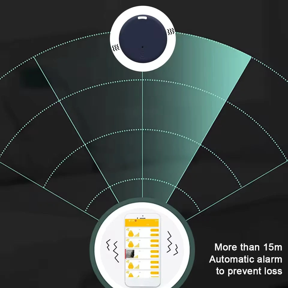 Smart Cat Tracker - Bluetooth GPS Locator for Cats with Anti-Loss Alarm & Mobile App Control
