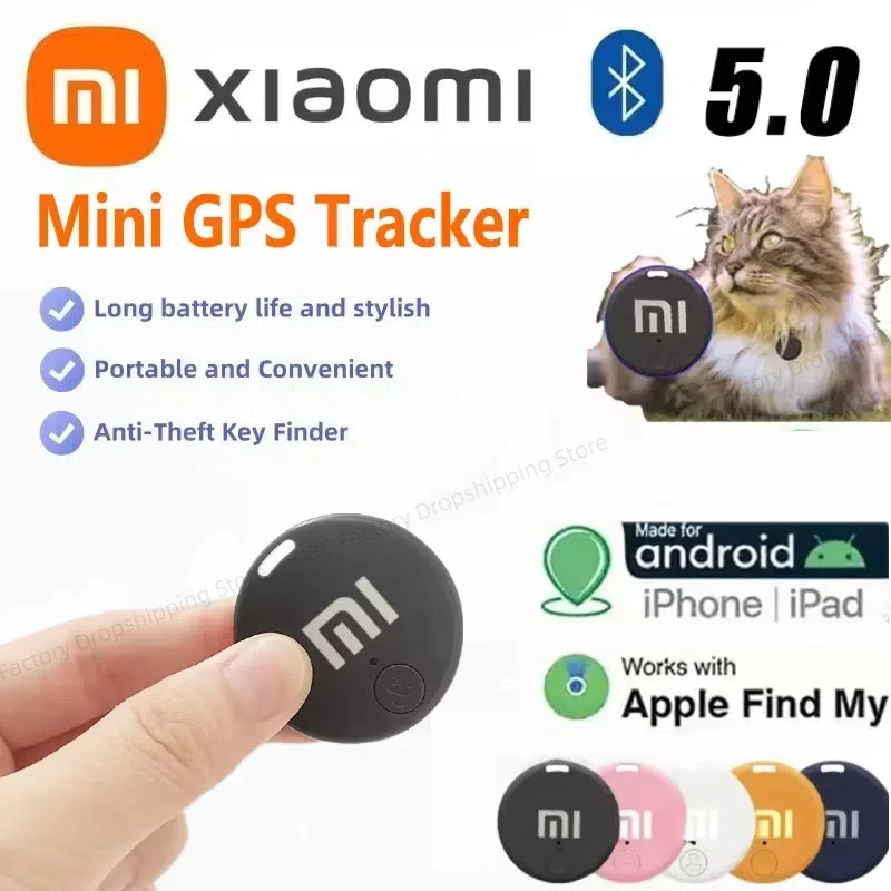 Bluetooth Cat Safety Tracker - Mini GPS Locator with Anti-Loss Alerts for Indoor/Outdoor Cats