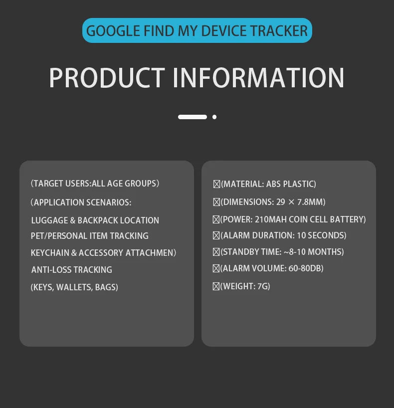 Cat GPS Tracker - Anti-Loss Security Tag Mini Location Device for Cats