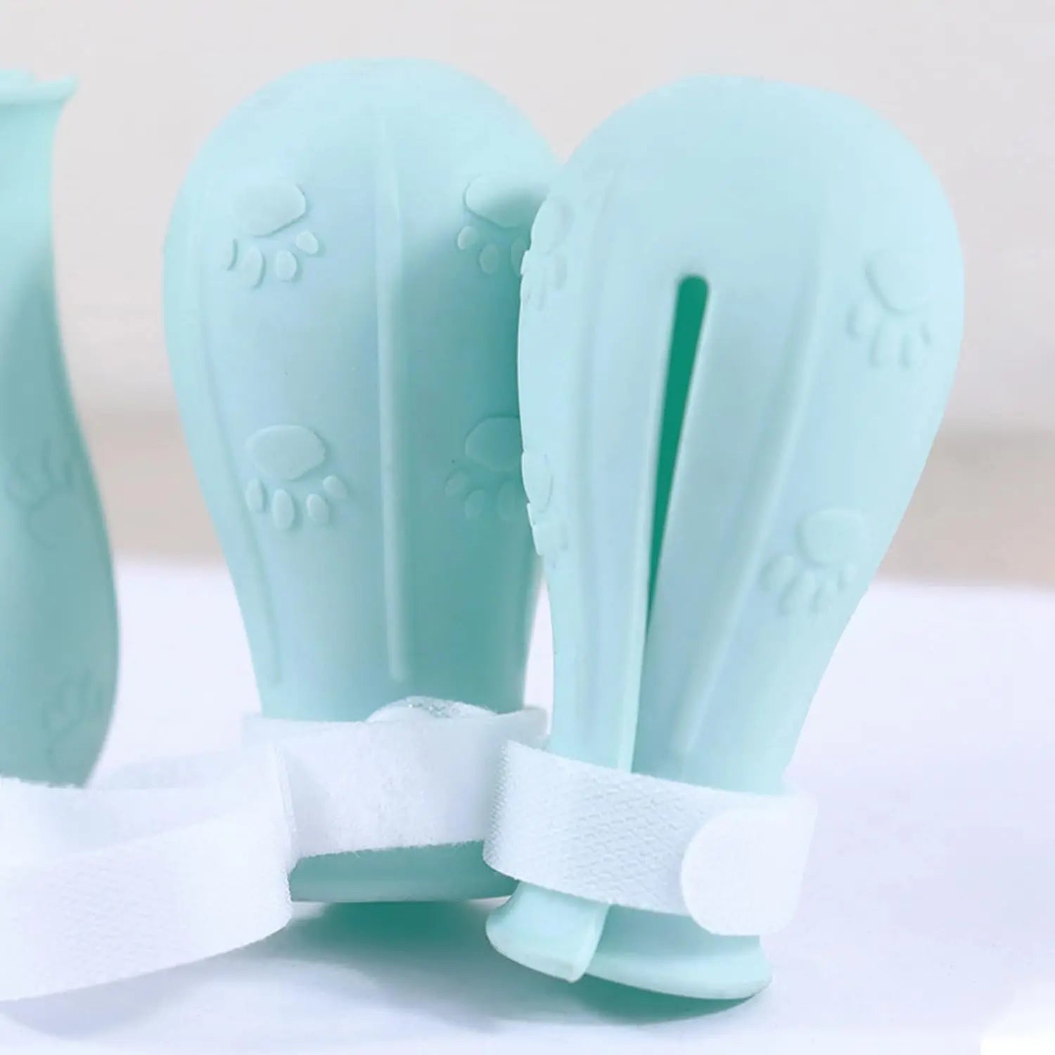Cat Grooming Boots - Adjustable Silicone Paw Protectors for Safe Bathing and Nail Trimming