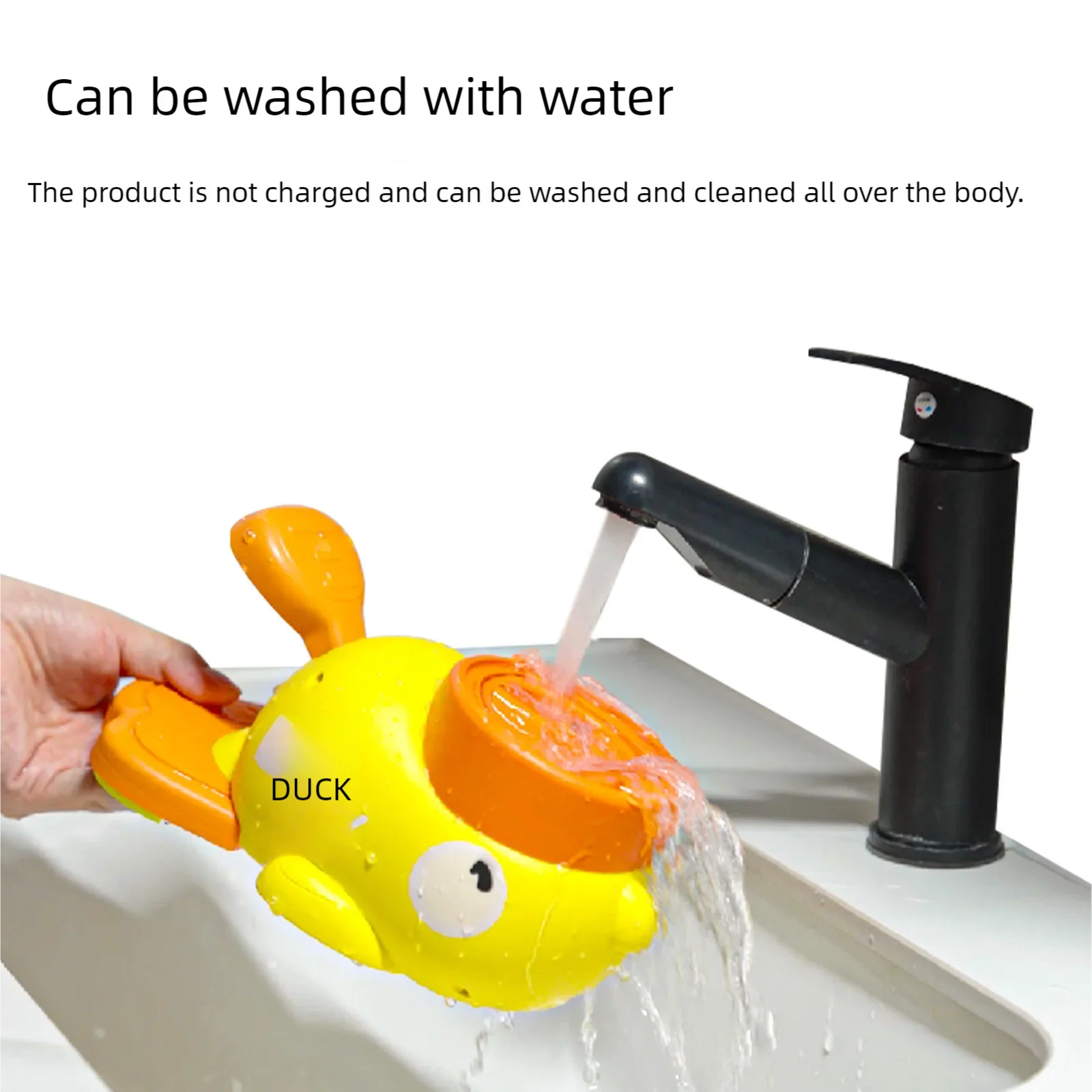 Yellow Duck Interactive Treat Dispenser - Puzzle Feeder for Cats