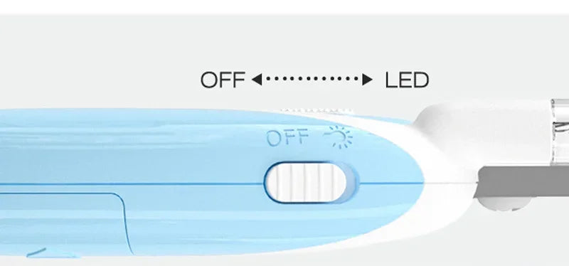 LED Pet Nail Clippers - Professional Illuminated Grooming Scissors for Cats & Small Pets