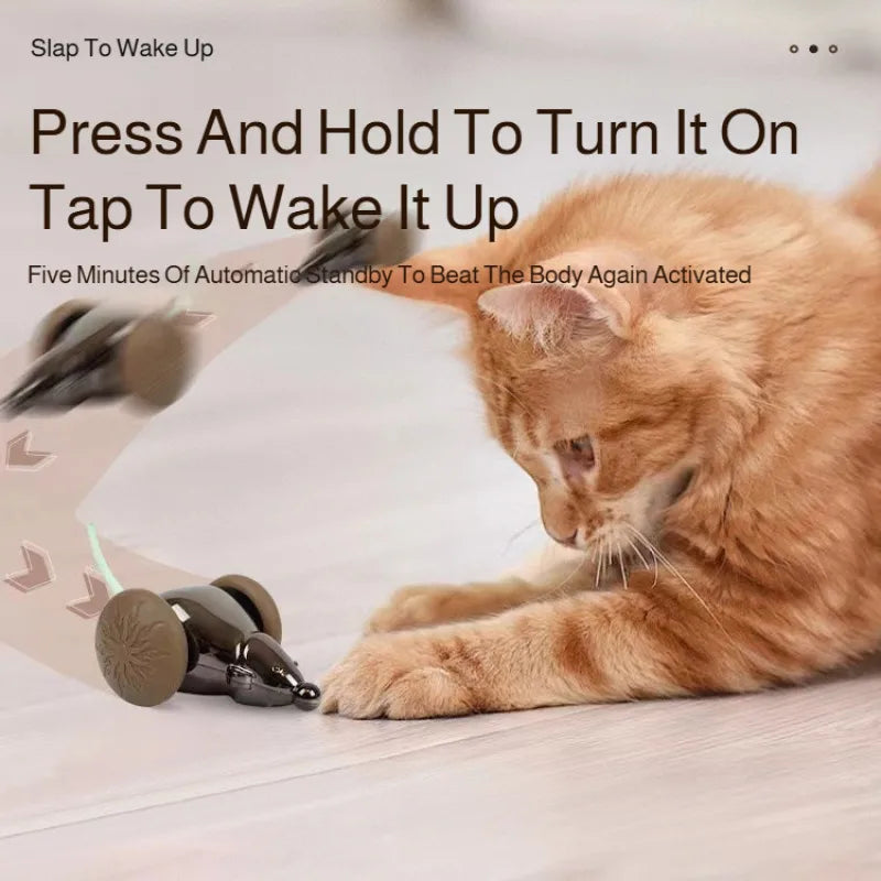 Natural Catnip Mouse Toy - Interactive Play & Entertainment for Cats