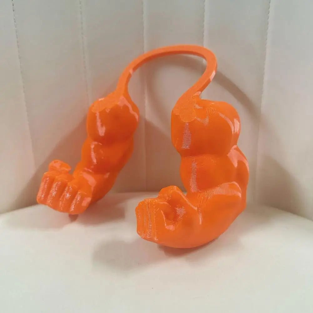 Cat Muscle Arm Costume Accessory - 3D Printed Pet Necklace for Halloween, Birthday Parties & Photo Fun
