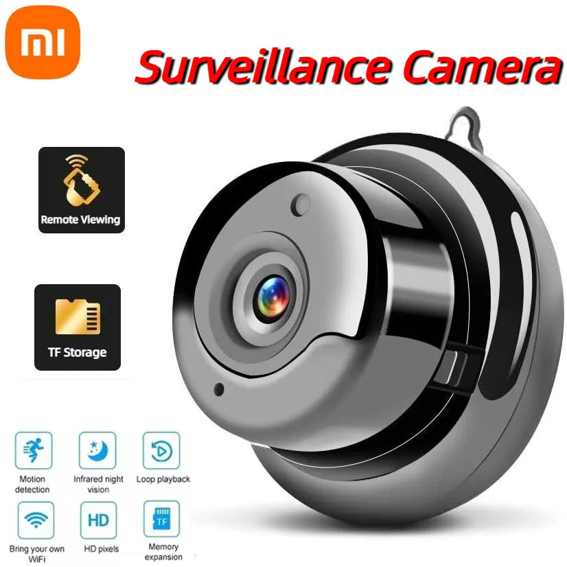 Pet Monitor Camera - 4K HD WiFi Security Camera with Night Vision for Cat Monitoring | Indoor/Outdoor Wireless Surveillance