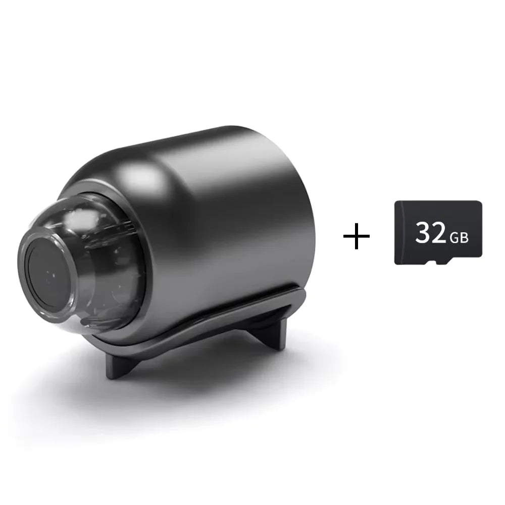 WiFi Smart Security Camera - 4K HD Home Monitoring with Night Vision & Motion Detection