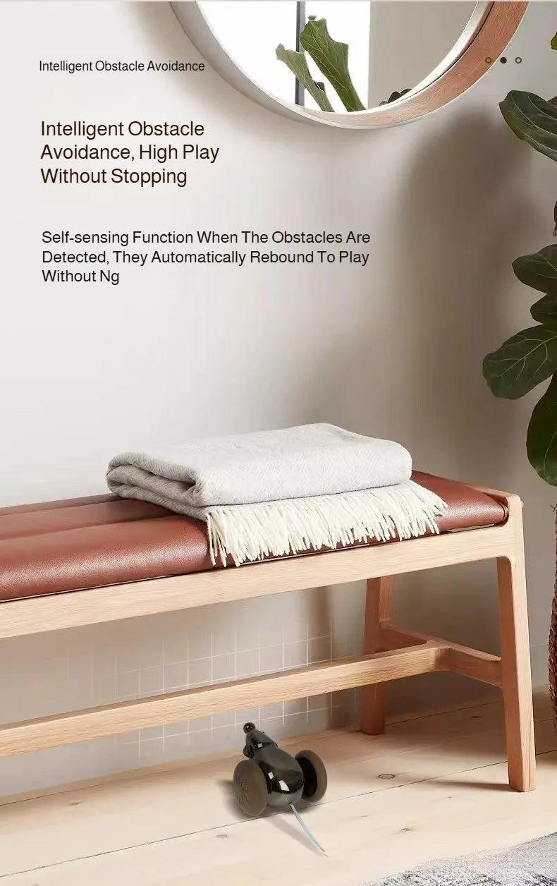 Natural Catnip Mouse Toy - Interactive Play & Entertainment for Cats