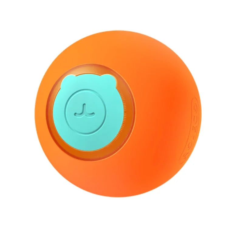 ROJECO Smart Interactive Cat Ball - Self-Rolling Electric Toy with LED Lights for Active Play & Exercise