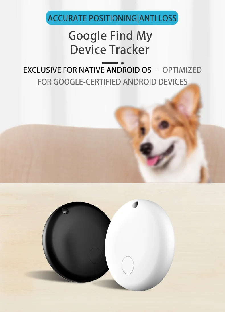 Mini GPS Pet Tracker for Cats - Real-Time Location Finder with Android & Google Compatibility