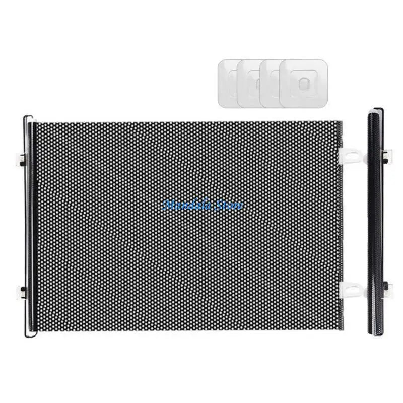 Expandable Cat Barrier Gate - Adjustable Retractable Safety Barrier for Small Pets & Kittens