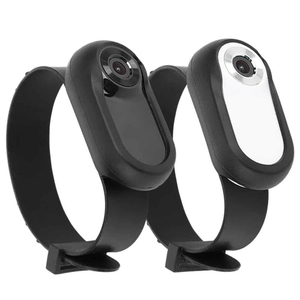 Pet Collar Camera - HD 1080P Wireless Action Camera with Silicone Collar & LCD Screen