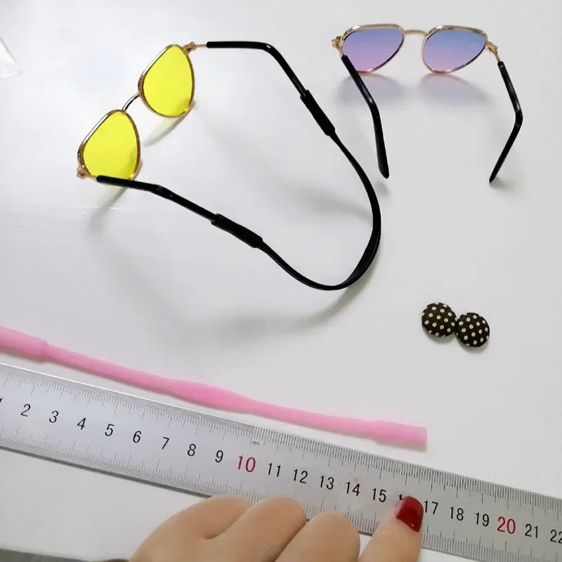 Cat Sunglasses with UV Protection - Cute Pet Photo Props for Cats & Small Dogs