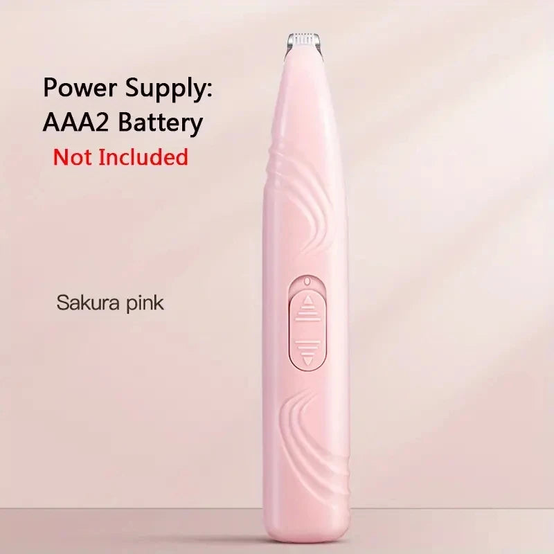 Pet Hair Trimmer - Cordless Electric Grooming Clippers for Cats or Dogs