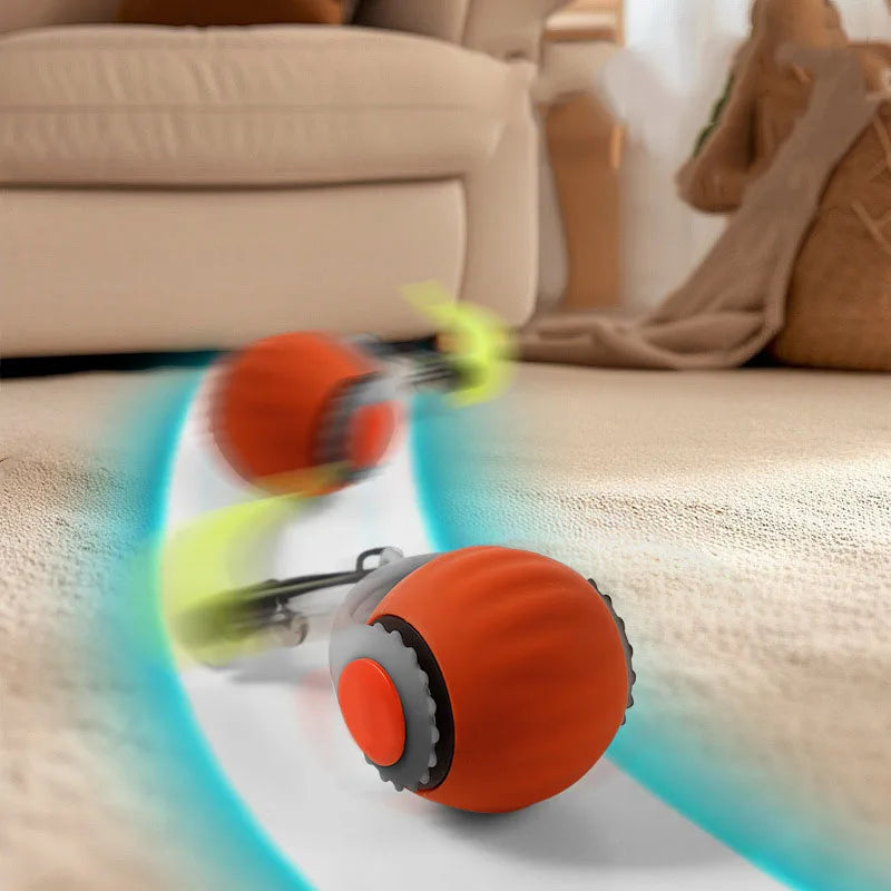 Interactive Smart Cat Ball - Self-Rolling Electronic Toy with Motion Sensors & Bite-Resistant Design