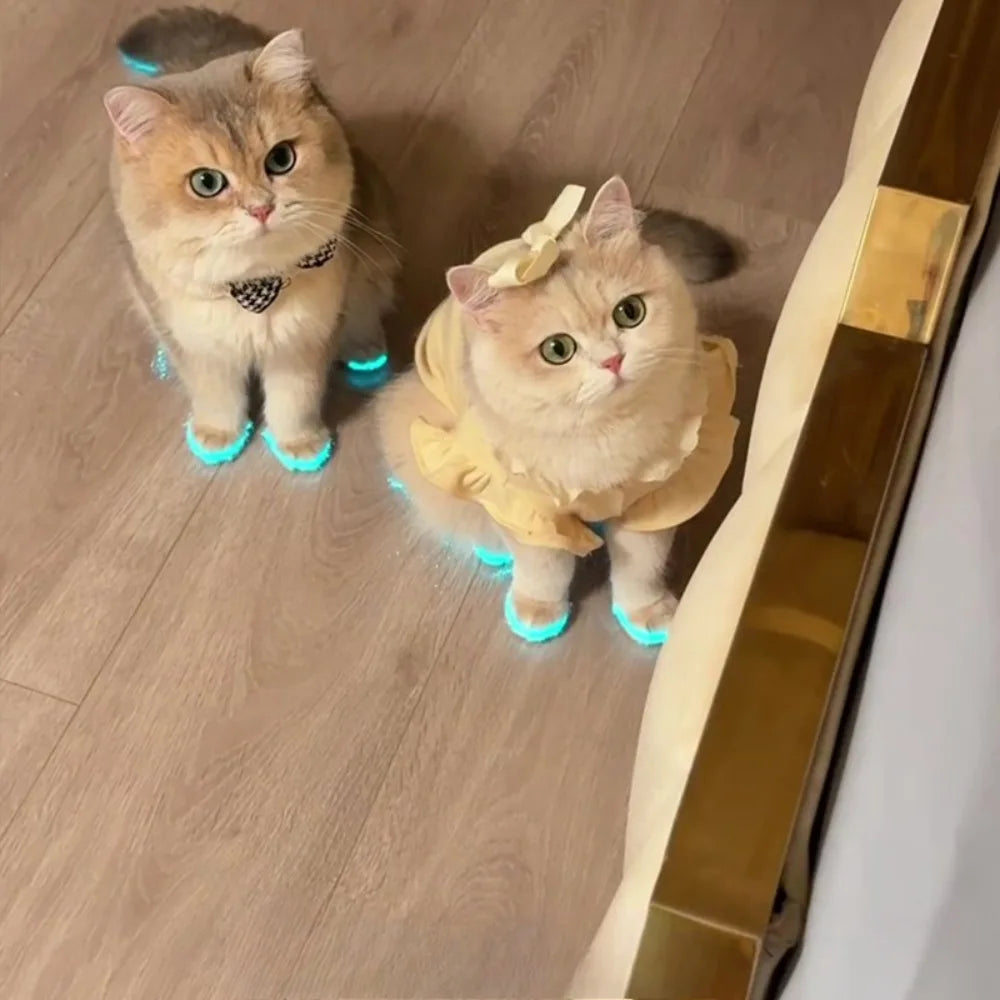 Glow-in-the-Dark Safety Tape for Cats - Luminous Anti-Slip Stair Markers & Home Warning Strips