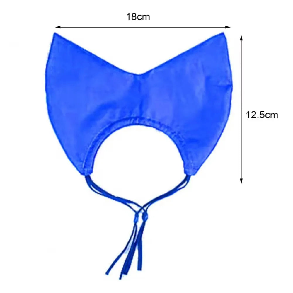 Waterproof Cat Bathing Cap - Adjustable Pet Shower Hat with Ear Protection for Bath Time