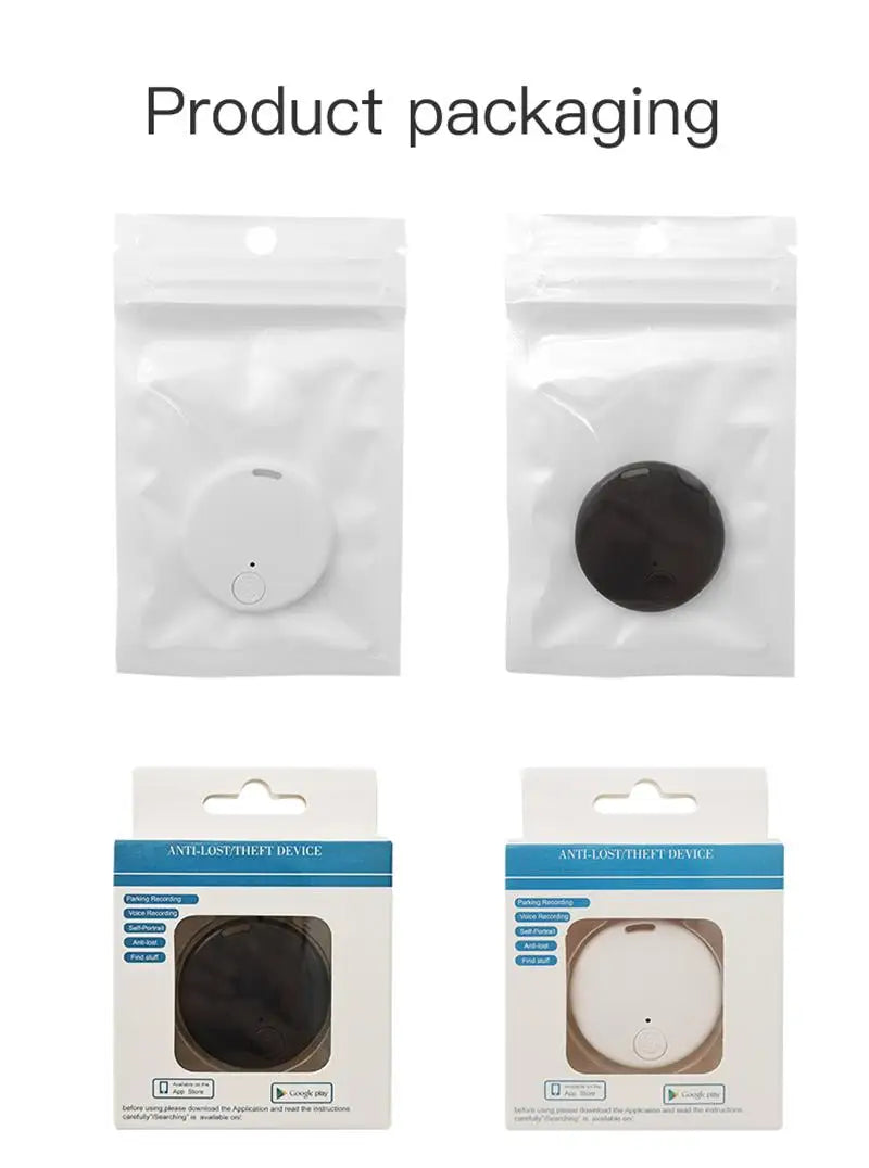 Bluetooth Cat Safety Tracker - Mini GPS Locator with Anti-Loss Alerts for Indoor/Outdoor Cats