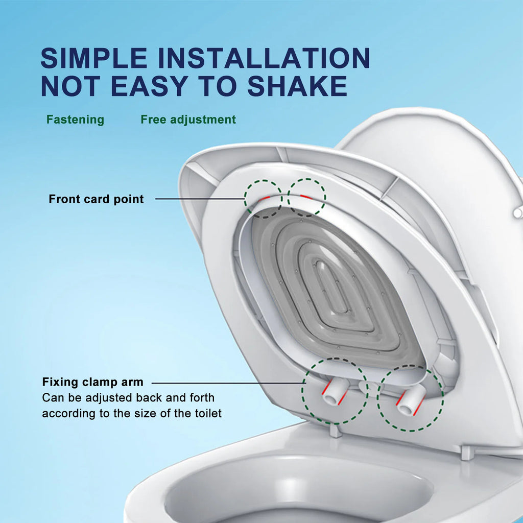 Cat Toilet Training Kit - Universal Fit Reusable Trainer for All Toilet Types
