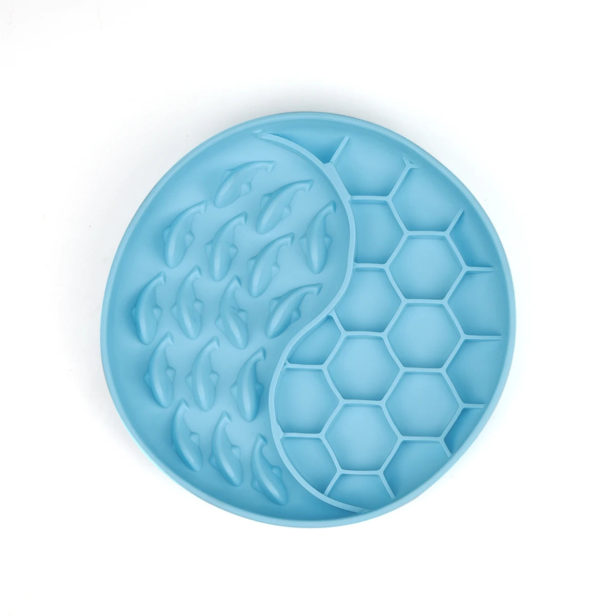 Multi-Functional Cat Slow Feeder Mat - Food-Grade Silicone Licking Pad with Anti-Choking Design
