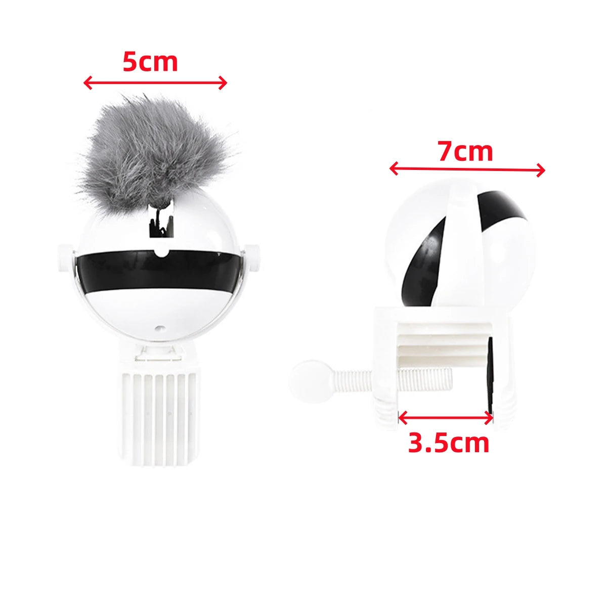 Automatic Lifting Ball Cat Toy - Interactive Electric Teaser with Rotating Motion