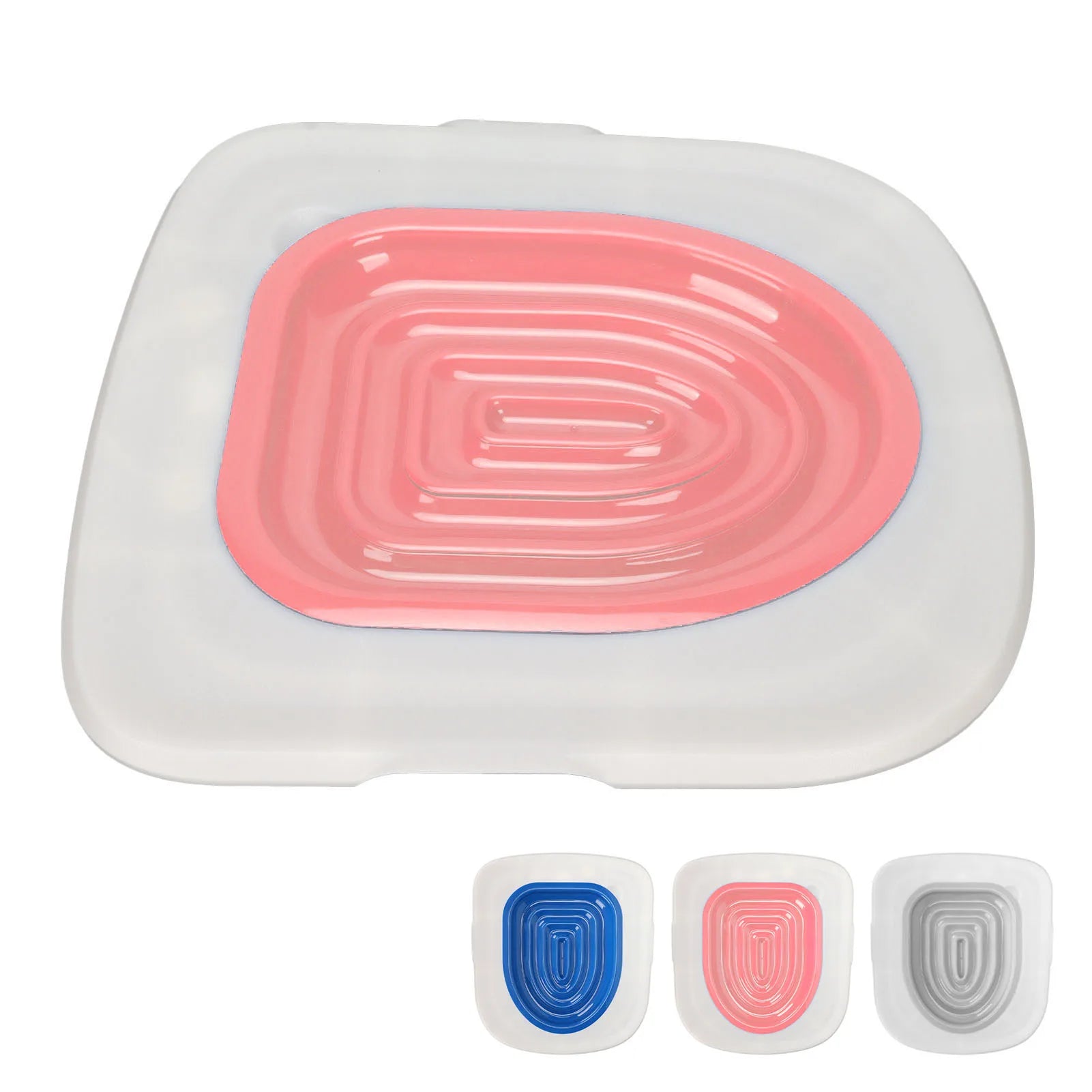 Cat Toilet Training Kit - Universal Fit Reusable Trainer for All Toilet Types