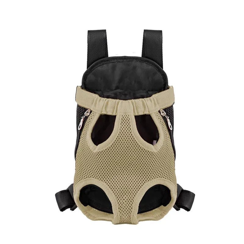 Cat Carrier Backpack - Breathable Front & Back Pet Rucksack for Outdoor Travel and Adventures