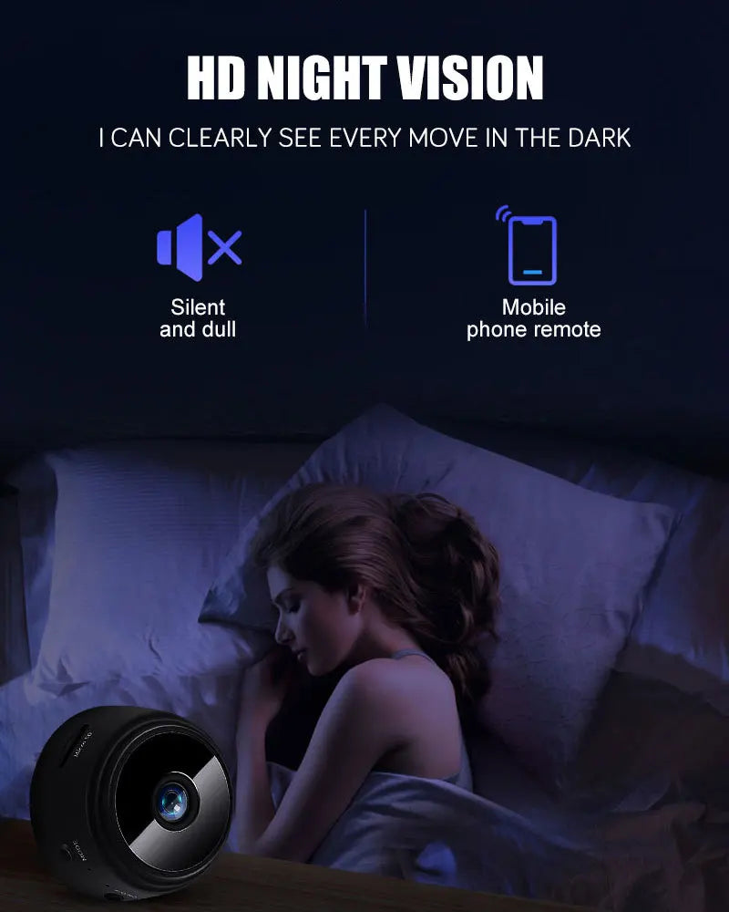 Smart Cat Monitoring Camera - 1080P HD WiFi Pet Cam with Motion Detection & Two-Way Audio