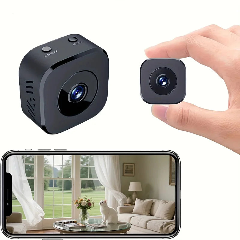 Xiaomi Mini Pet Camera - 1080P HD Wireless Cat Monitor with Night Vision for Home Security