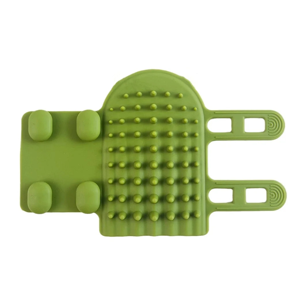 Cat Corner Grooming Brush & Massage Comb - Self-Grooming Rubbing Tool for Cats and Kittens