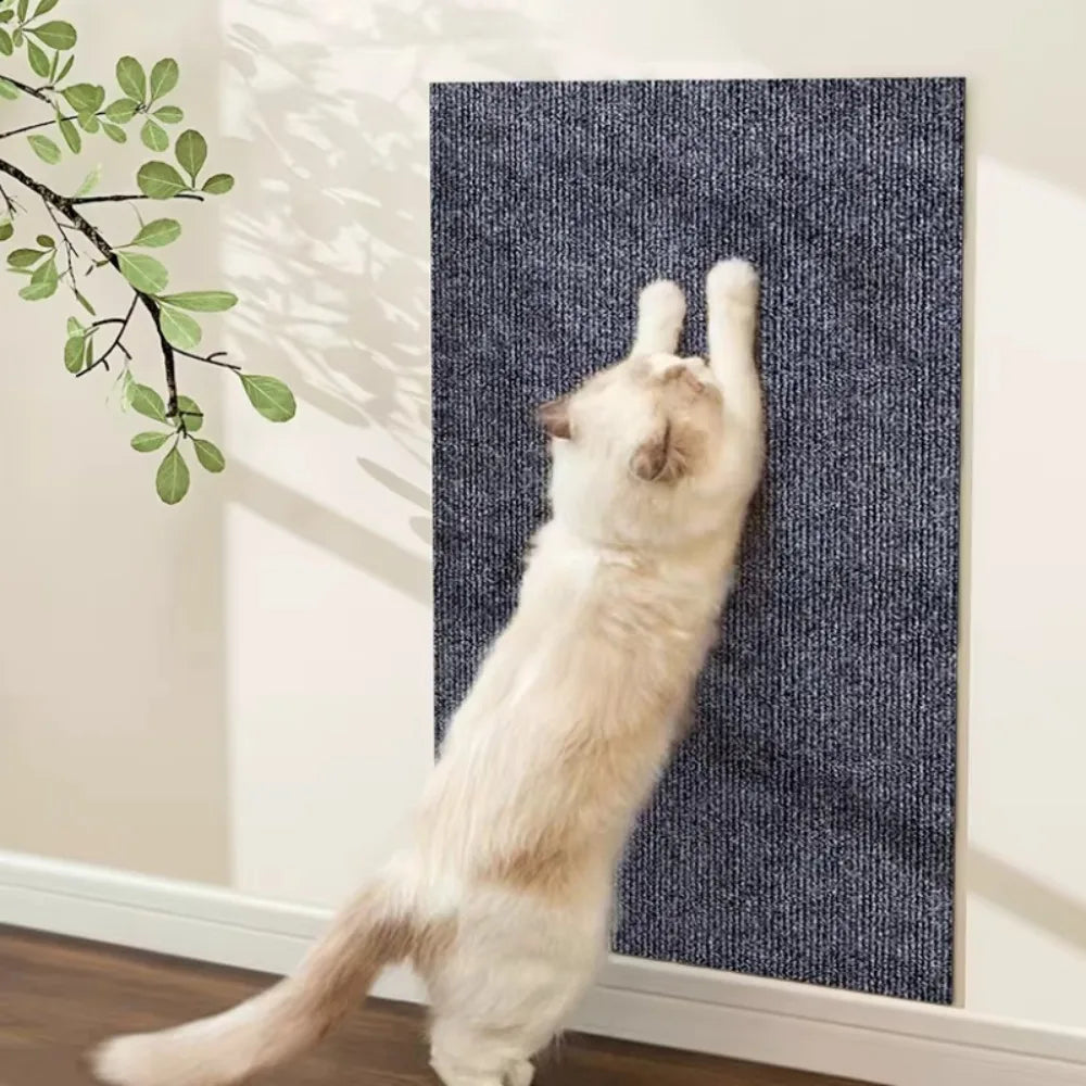 Self-Adhesive Cat Scratch Protection Mat - Furniture Guard for Sofas & Carpets | Trimmable Roll