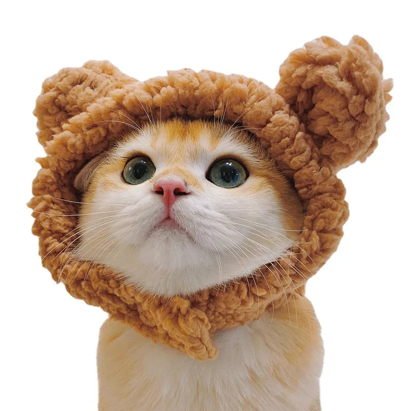 Lion Mane Cat Costume - Adorable Fancy Dress Wig