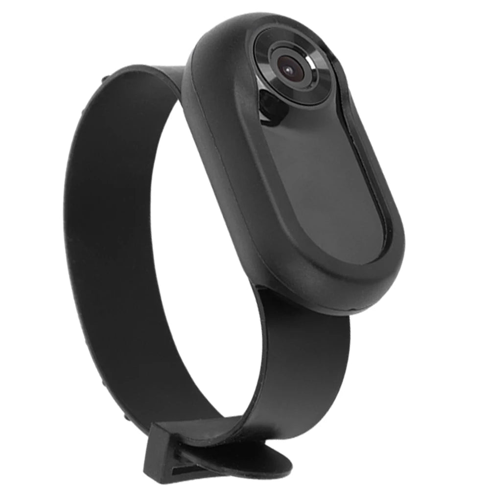Pet Collar Camera - HD 1080P Wireless Action Camera with Silicone Collar & LCD Screen