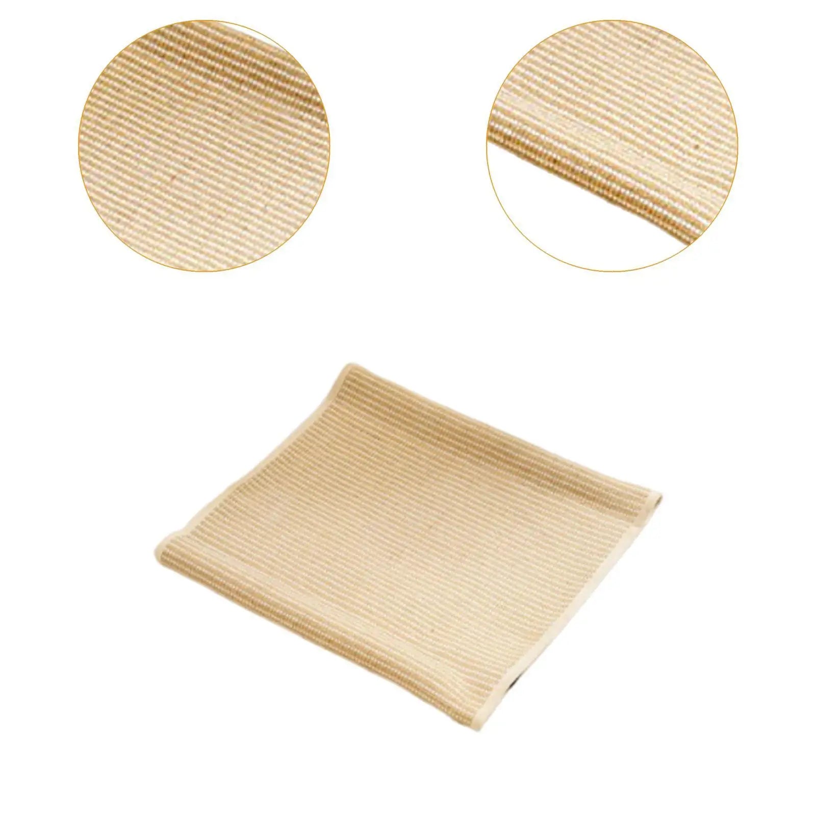 Cat Bed Replacement Cover - Washable Linen Mat for Elevated Pet Cot & Hammock Beds