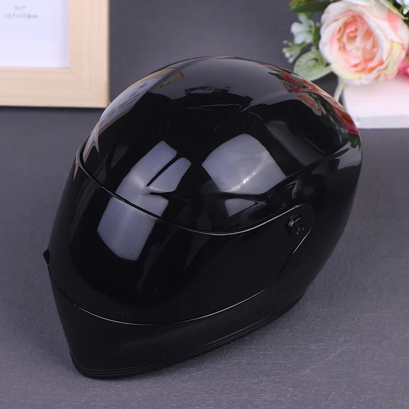 Cat Safety Helmet - Mini Motorcycle Style Pet Photo Prop & Protective Headwear