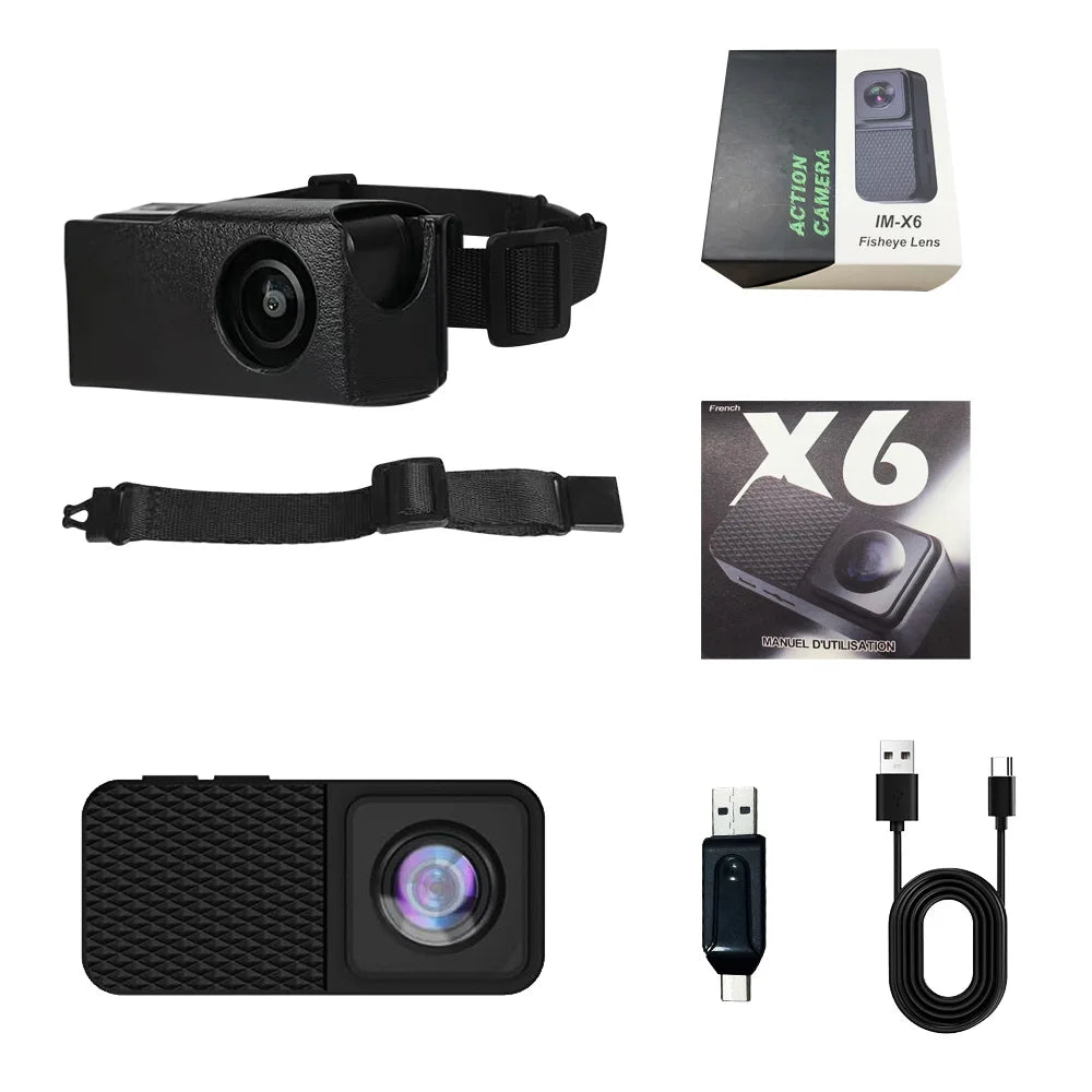 HD Pet Collar Camera - 1080P Wearable Video Recorder for Cats & Dogs with 170° Wide Angle Lens