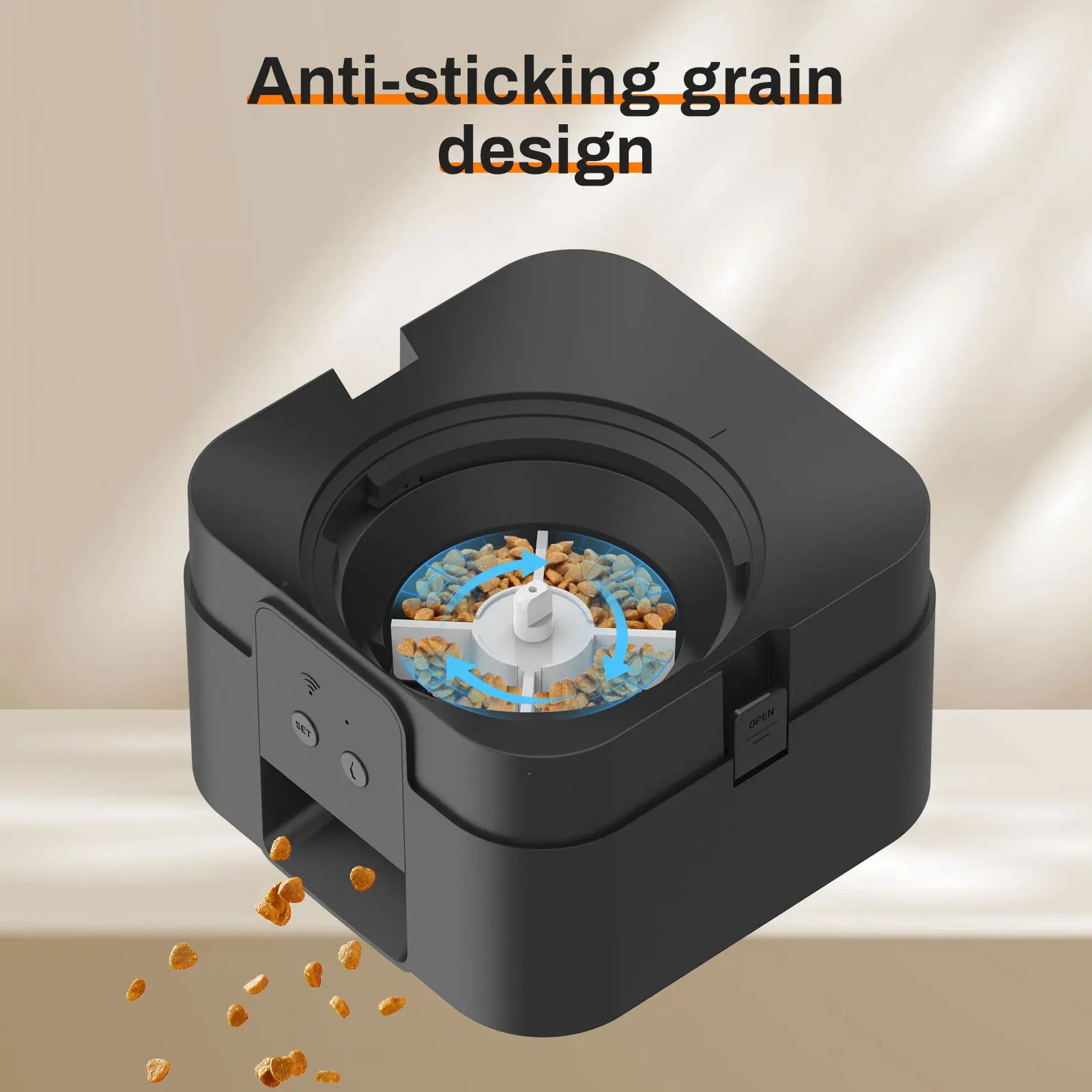 Automatic Cat Feeder with Timed Portions – 2L Smart Pet Food Dispenser with LCD Display