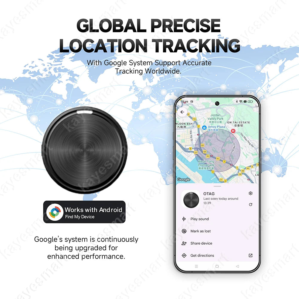 Cat Tracking Tag for Android – Bluetooth Pet Locator with Google Find My Device
