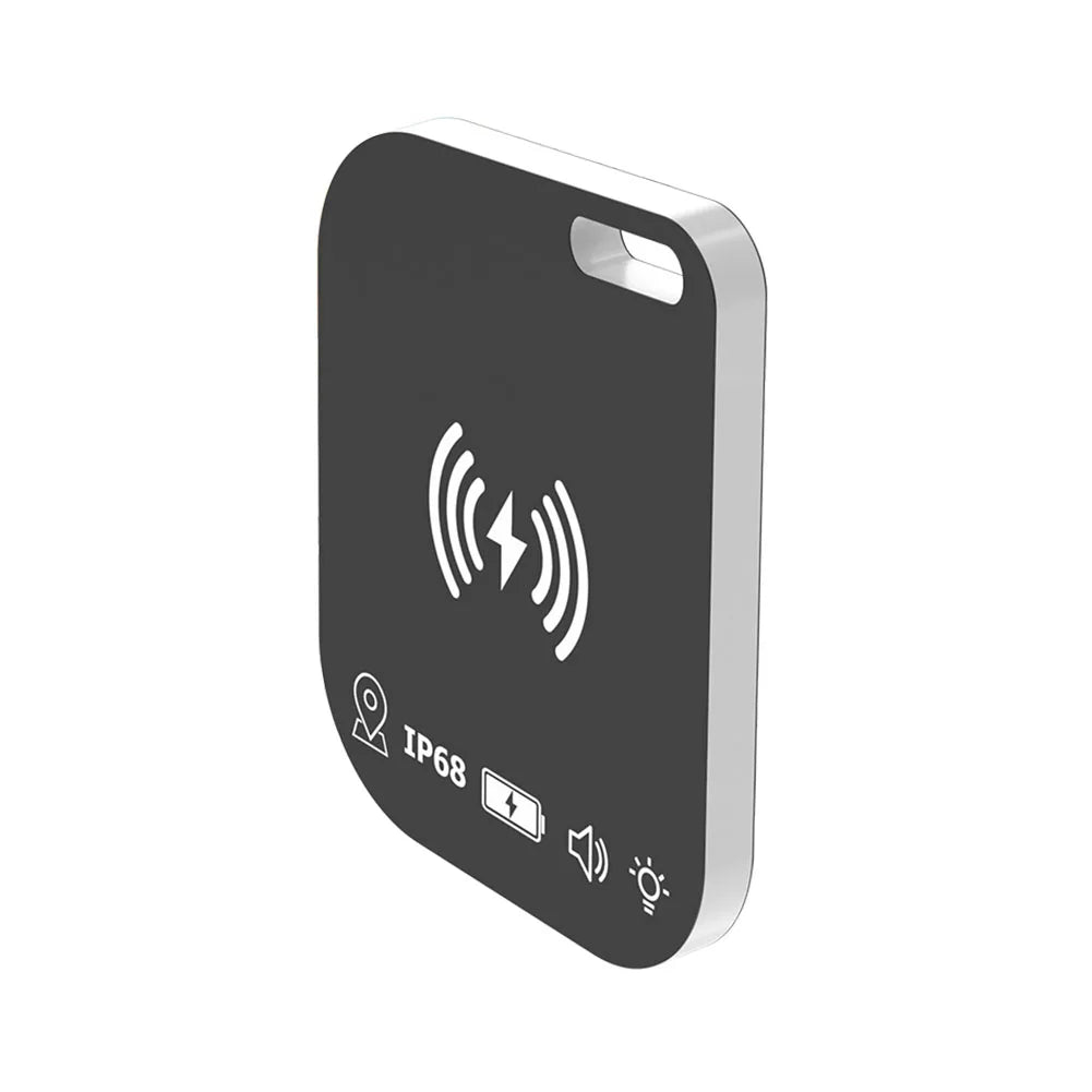 Ultra-Slim Cat Collar Tracker Card - IPX68 Waterproof Apple Find My Compatible Tag for Cats