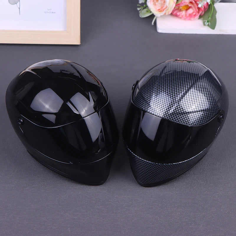 Cat Safety Helmet - Mini Motorcycle Style Pet Photo Prop & Protective Headwear