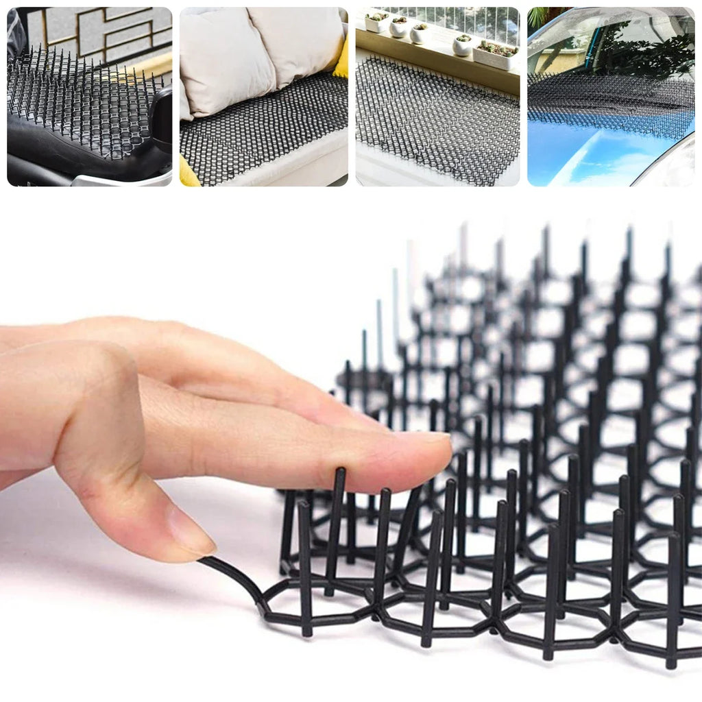 Cat Deterrent Mat - Humane Garden & Furniture Protector for Indoor & Outdoor Use